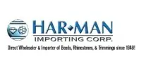 Har-Man Importing Corp. Rabattkod