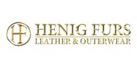 Cupom Henig Furs & Leathers