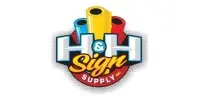 H & H Sign Supply Rabattkod