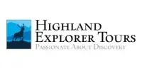 Highland Explorer Tours Alennuskoodi