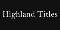 Codice Sconto Highland Titles