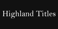 Highland Titles Discount Code