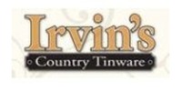 Irvin's Country Tinware Code Promo