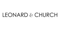 Leonard and Church Discount code