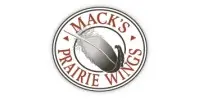 Macks Prairie Wings كود خصم