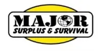 mã giảm giá Major Surplus & Survival