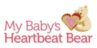 My Baby's Heartbeat Bear Kody Rabatowe 