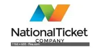 National Ticket Company Gutschein 