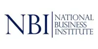 Cupom National Business Institute