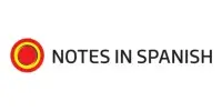 Notes In Spanish Discount code