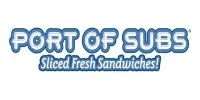 Port of Subs Coupon