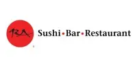 RA Sushi Code Promo
