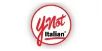 Ynot Italian Coupon