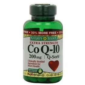 Nature's Bounty Co Q-10, 80 Softgels