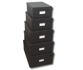 Goodies Stacking Storage Boxes (5-Pack) 