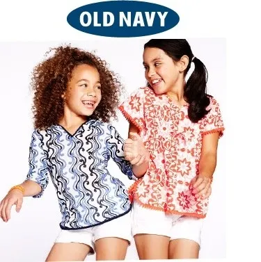 Old Navy: 15% OFF Girls & Boys Purchase