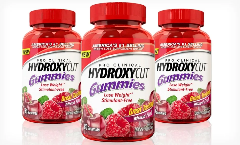 Groupon: Hydroxycut Pro Clinical Weight-Loss Gummies
