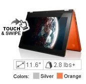 Lenovo 26962CU NVIDIA Tegra 11.6" Laptop