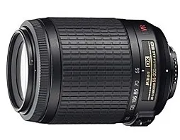 Nikon 55-200mm f/4-5.6G ED-IF AF-S DX VR Lens - Refurbished by Nikon