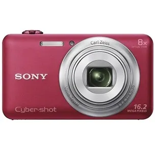 Sony - Cyber-shot DSC-WX80 16.2-Megapixel Digital Camera - Red