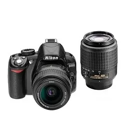 Nikon 14.2 Mega Digital SLR Camera Kit, Includes 2 Lenses