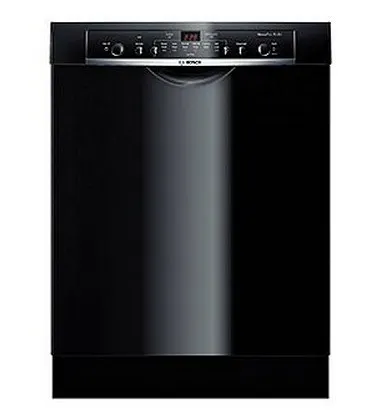 Bosch 24'' Built-In Dishwasher Black ENERGY STAR
