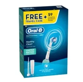 Oral-B Professional Healthy Clean Precision 1000 Power Toothbrush with Travel Case