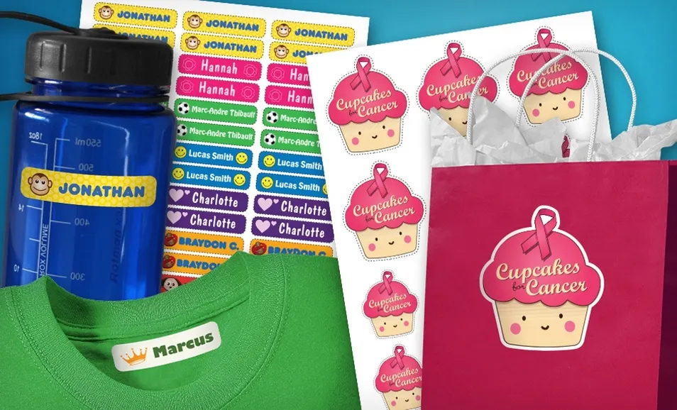 StickerYou Custom Stickers or Kids Labels