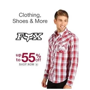 6pm: Up To 55% OFF Fox Clothing, Shoes & More