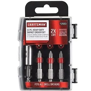 Craftsman 11 pc. Heavy-Duty Impact Screwdriving Set 