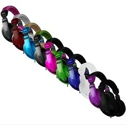 Vibe Sound DJ Style Stereo Over Ear Headphones