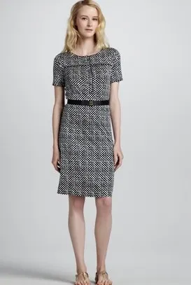 Tory Burch Peggy Polka-Dot Dress