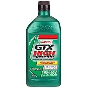 1-Quart Castrol GTX High Mileage Motor Oil