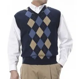 Jos A Bank Deal of Day: David Leadbetter Men' s Argyle Vest