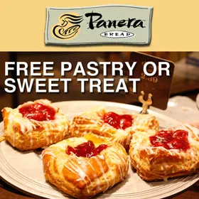 Panera: Free Pastry or Sweet Treat