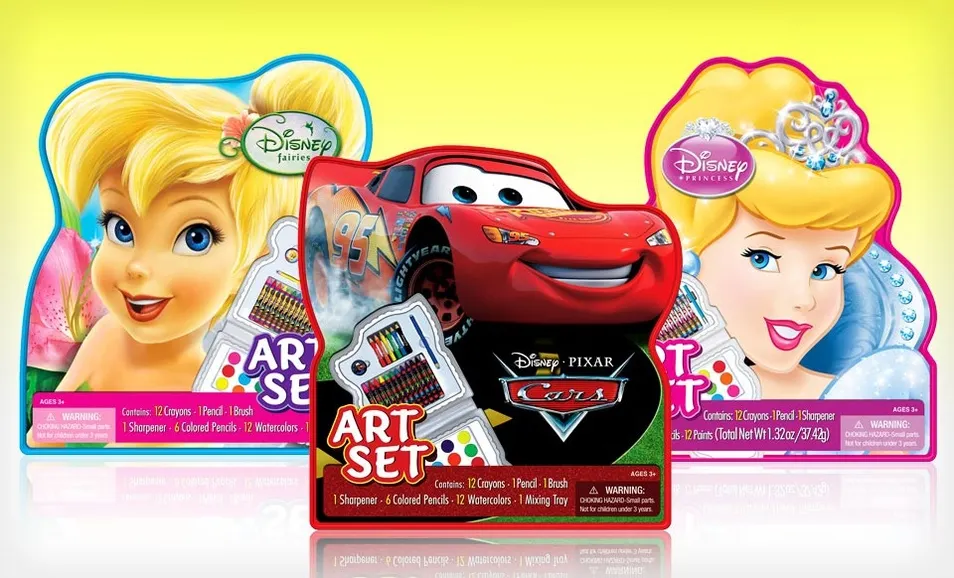 Groupon: Disney Take-Along Art Case