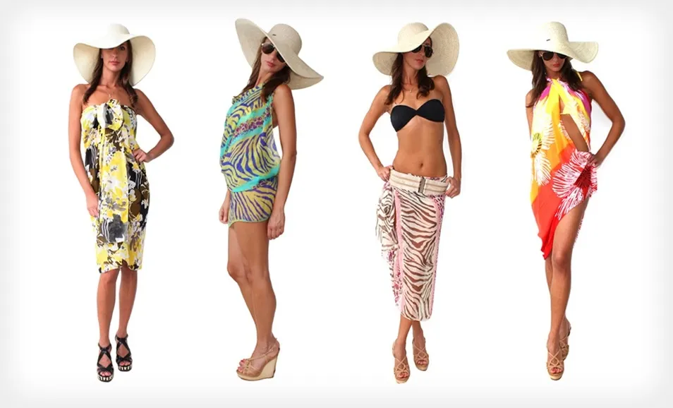 Groupon: Beach Cover-Up Sarongs