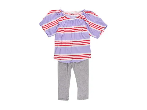 Splendid Littles Palm Stripe Tunic And Legging Set (Little Kids)