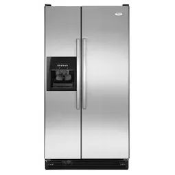 Whirlpool 25.1 cu ft Side-by-Side Refrigerator (Stainless Steel)