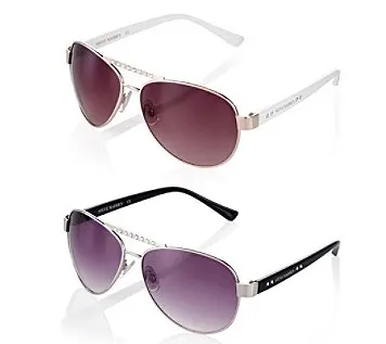 Steve Madden Rhinestone Aviator Sunglasses