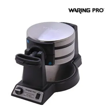 Waring Pro WWM1200PCFR Stainless Steel Double Belgian Waffle Maker