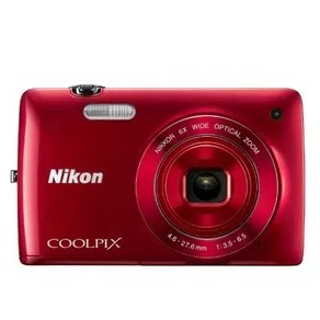 Nikon COOLPIX S4200 16.0 MP Digital Camera - Red