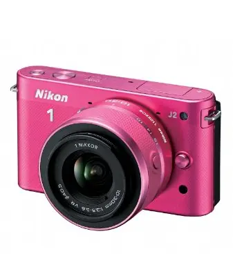 Nikon 1 J2 10.1 MP HD Digital Camera with 2 lenses