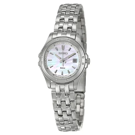Seiko Women's 'Le Grand Sport' Stainless Steel Quartz Watch SXDE09