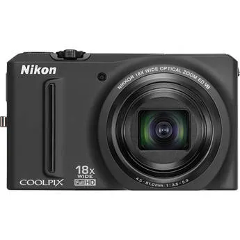 Nikon Coolpix S9100 Digital Camera (Refurbished)
