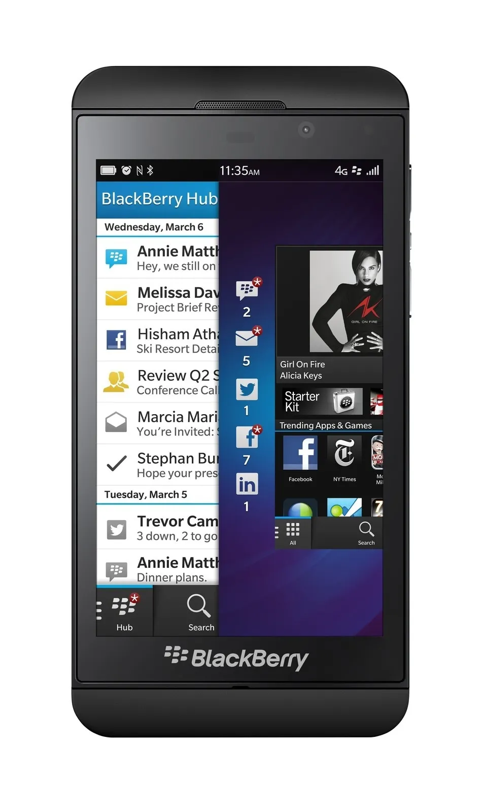 New Blackberry Z10 16GB Unlocked Phone