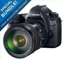 Canon EOS-6D Digital SLR Camera Special Promotional Bundle