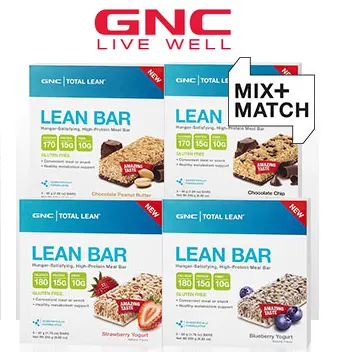 GNC: BOGO 50% OFF GNC Total Lean Lean Bars