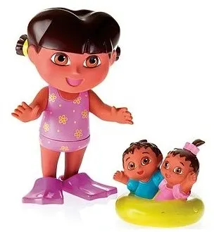 Dora the Explorer Bath Time Dora and Twins 