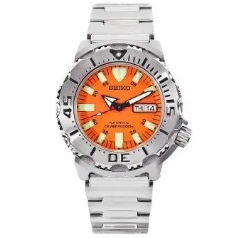Seiko Men's SKX781 "Orange Monster" Automatic Dive Watch
